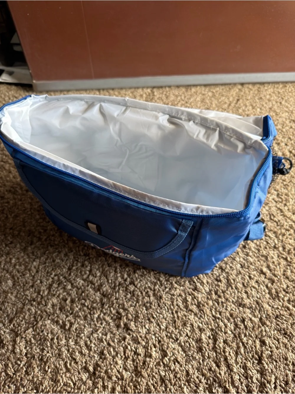 Los Angeles Dodgers Blue Cooler Bag (Stadium Giveaway)
